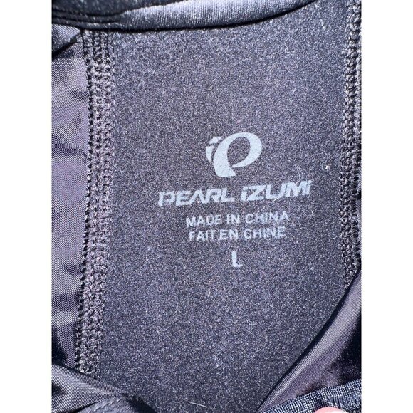 Pearl Izumi Womens Quilted Full-Zip Jacket L Black Polyester Cycling Biking - Picture 4 of 6